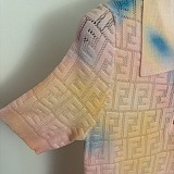 Multicolor Polo Dress