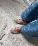 Printed Straight Jeans