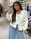 Printed Straight Jeans