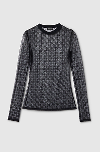 Stretch Lace T-shirt