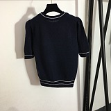 Jacquard Knit Top