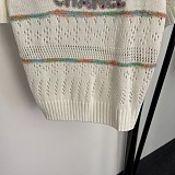 Beaded Logo Patch Tee Top