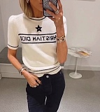 Jacquard Knit Top