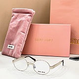 Oval Sunglasses in Gold