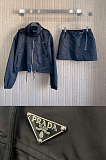 Nylon Windbreaker & Mini Skirt