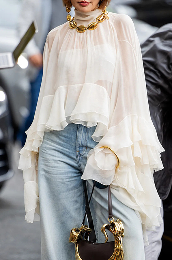 Wave Hem Top