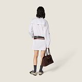 Poplin shirt-dress