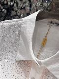 Beaded See-through Shirt