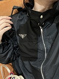 Nylon Windbreaker & Mini Skirt