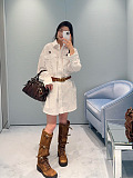 Poplin shirt-dress
