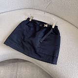 Nylon Windbreaker & Mini Skirt