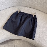 Nylon Windbreaker & Mini Skirt