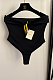 Gold Detailed One-piece Swimwear