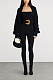 Stretch Belted Slim Trousers