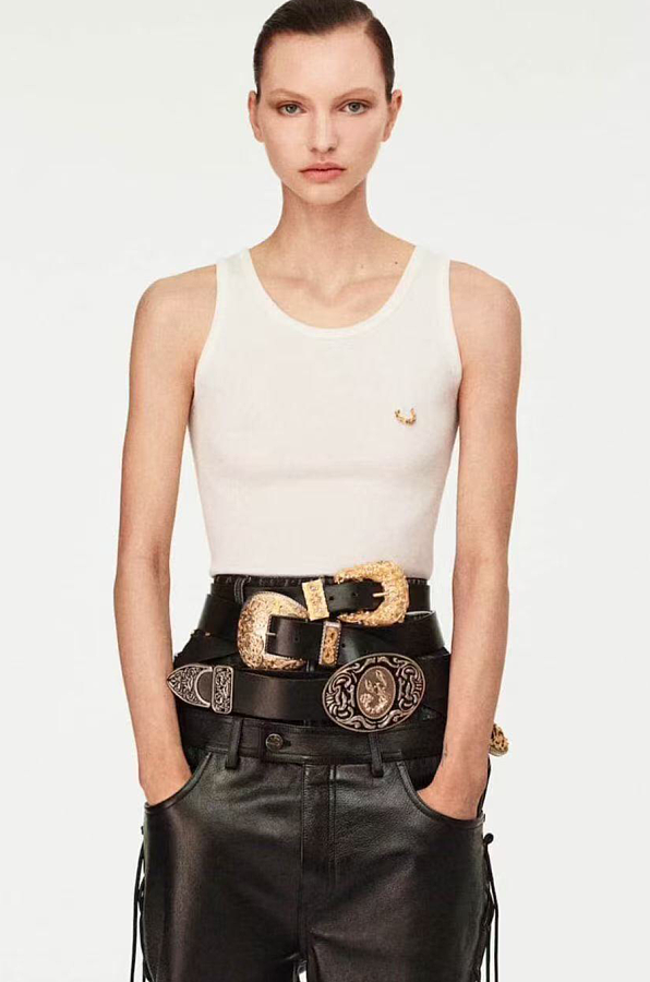 Pierced Tank Top