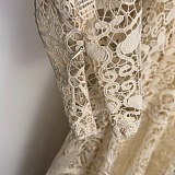 Cut out Lace Dress in 2Pieces