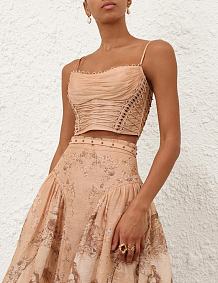 Rebellion Beaded Bodice & Rebellion Beaded Midi Skirt