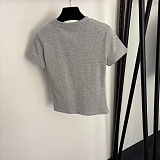 Printed Cropped Tee