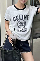 Printed T-shirt in Black & White