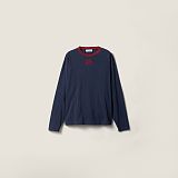 Long-sleeved Cotton Jersey T-shirt