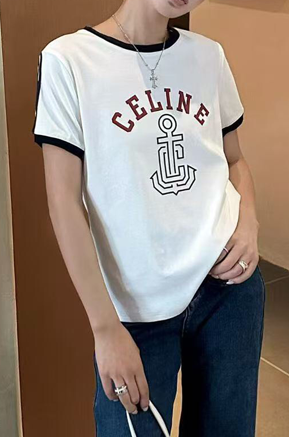Printed T-shirt in Black & White