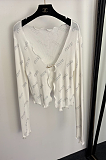 Plunging Neck Cardigan & Tank