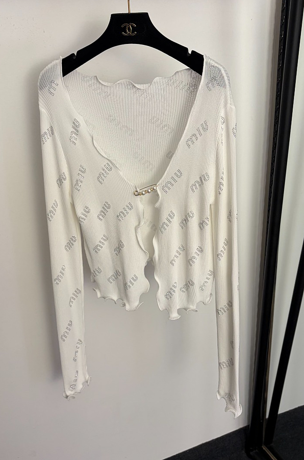 Plunging Neck Cardigan & Tank