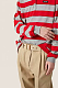 Striped Long-Sleeve Polo Shirt