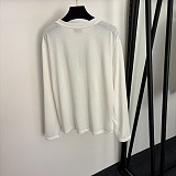 Long Sleeve Logo Embroidered Tee