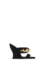 WAVE JEWEL MULES IN SUEDE