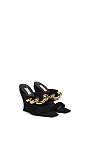 WAVE JEWEL MULES IN SUEDE
