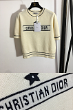 Jacquard Tee Top