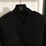Logo Cropped Varsity Jacket