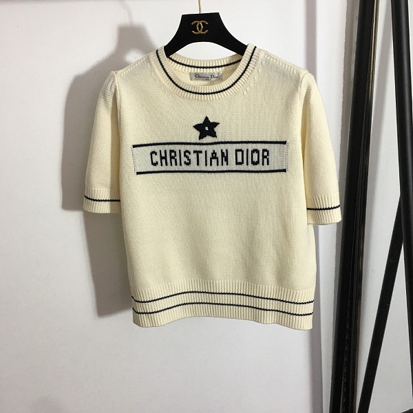 Jacquard Tee Top