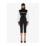 Logo Cropped Varsity Jacket