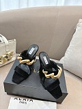 WAVE JEWEL MULES IN SUEDE