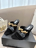 WAVE JEWEL MULES IN SUEDE