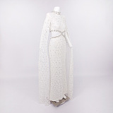 Lace Cape Sleeve Dress