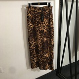 Leopard Printed Bra & Skirt