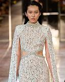 Lace Cape Sleeve Dress