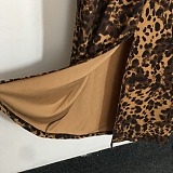 Leopard Printed Bra & Skirt