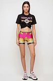 Printed Cropped T-shirt