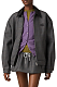 Women’s Prince of Wales Check and Bonded Jersey Blouson Jacket