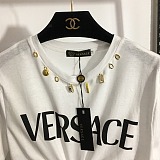 Charm-embellished Logo-print T-shirt