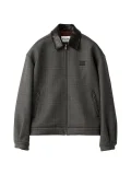 Women’s Prince of Wales Check and Bonded Jersey Blouson Jacket