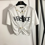 Charm-embellished Logo-print T-shirt