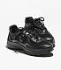 Calfskin & Mesh Sneaker Black & White