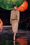 Lambskin & Patent Calfskin  Beige & Black Spring Summer 2026
