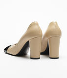 Lambskin & Patent Calfskin  Beige & Black Spring Summer 2026