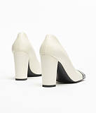 Lambskin & Patent Calfskin  Beige & Black Spring Summer 2026